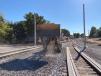 A total of 400,000 tons of aggregate; 10,600 cu. yds. of concrete; 257,000 linear ft. of new rail; and 80,000 new rail ties are among the chief materials required to complete the project.
(WSP USA Inc. photo)