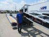 Tri-State Trailer Sales’ Pat Smrek said that galvanized trailers — like this Specialized Trailers XL 110 HDG with a low 15-in. deck height — extend the life of the trailer and are becoming more popular. (CEG photo) 