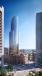 A mixed-use tower will add 700,000 square feet of office space and 166 residential units. (Rendering courtesy of Hines) 