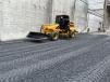 Racey Paving put the Mauldin M415XT maintainer to work at its Georges Feed Mill project in Quicksburg, Va.
(CEG photo) 