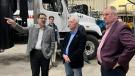 Rep. Bill Johnson toured Gradall’s New Philadelphia headquarters, where he saw the manufacturing operations firsthand.
(Association of Equipment Manufacturers photo) 