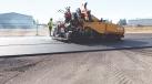 The design involved using a CRABS (concrete recyclable asphalt base stabilization) process on existing runway pavement that was still in good condition and could be salvaged, allowing construction cost and time are reduced, while providing a high strength pavement section.
(Photo courtesy of Idaho Transportation Department) 
