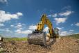 Three engine modes match excavator power to the demands of the job.  