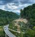 A construction project began earlier this year in North Carolina’s Blue Ridge Mountains to expand a critical roadway and replace an aging bridge to help lessen traffic congestion in a much-traveled part of the state.
(Wright Brothers photo) 