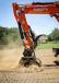 The new line of plate compactors are matched to Kubota excavators, in the 3- to 8-ton size range. 