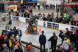 At World of Concrete, Husqvarna put its visitors through the ultimate obstacle challenge: maneuver a Husqvarna CRT 36 ride-on power trowel through the course without bumping into a cone, or knocking a tennis ball off a cone, in the shortest amount of time. 