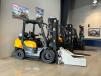 The CLC2025A-SC, CLG2030G, and CLG2035G fork trucks will be on display at ConExpo. 