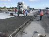 Concrete operations also have been required for paving and for the canal’s slope protection system.
(Florida Department of Transportation photo) 