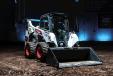 The Bobcat S7X is the world's first all-electric skid-steer loader. (Photo courtesy of Business Wire) 