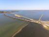 North Carolina DOT and construction giant Balfour Beatty are working together to replace Harker’s Island Bridges, both more than 50 years old, with a modern two- lane bridge.
(Balfour Beatty photo)