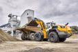 The L586 XPower, Liebherr’s largest wheel loader, is showcased at ConExpo 2023.  