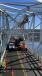 American Bridge Company (AB) is rehabilitating the East Haddam Swing Bridge, which carries Route 82 over the Connecticut River and links the towns of Haddam and East Haddam.
(Photo courtesy of American Bridge Company.) 