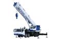 The 80-ton capacity Tadano GT-800XL-2 truck crane features a strong five-section boom that hydraulically telescopes from 39.5- to 154.3-ft. long.  