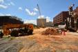 Site work has included removal and demolition of the existing paving, concrete and some utilities.
(UAB photo) 
