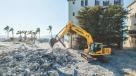 BJ Excavating Enterprises Inc. provides emergency cleanup in Florida. “After the hurricane, we’ve focused on high-rise dewatering, demolition, excavating, foundation backfilling, beach cleanup and erosion control,” said President Mark Austin. “Our crews are spread out from Sanibel Island to Marco Island.”
(Linder Link Magazine photo) 