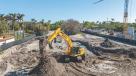 BJ Excavating uses a Komatsu PC210LC-11 excavator to move material for a new home in Florida. “We’re excited to continue working together and building this community back stronger than before,” said President Mark Austin.
(Linder Link Magazine photo) 