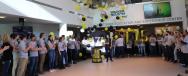 Technology allowed more than 6,000 employees to celebrate together, marking this milestone through a global call hosted by the company’s headquarters in Munich, Germany. The live event traveled around the world with stops in various factories and sales affiliates. 