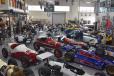 An overview of Malloy’s extensive race car collection, where Trench Shoring Company hosted the Southern California Contractors Association’s annual Inland Empire Summer Kickoff BBQ on June 7 at the family’s Malloy’s Race Car Shop. 
(CEG photo) 