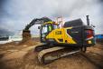 The star of the booth will be the new 23-ton EC230 Electric excavator, which is currently in pilot testing in North America. 
