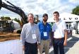 Some of the guys from Rudd Equipment Company, including (L-R) Marty Hlawati, Alex Kloentrup and Jackson Dutton, turned out to check out the show and help promote the latest Volvo machines in the massive Volvo exhibit.
(CEG photo) 