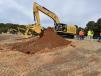 Attendees of Carolina Cat Demo Days could operate several models of Cat excavators.(CEG photo)