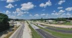 The James City section of the upgraded freeway is a 5-mi. piece of U.S. 70 that carries several challenges. It will eventually become Interstate 42.
(North Carolina DOT photo) 