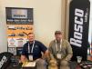 Closner Equipment has been a supporter of TXAPA for years and was represented at the event by Jeff Seaman (L) and Scott Linder. With locations near San Antonio, Austin, Fort Worth and Houston, Closner offers a full line of asphalt paving and compaction equipment.
(CEG photo) 