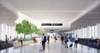 Designed by Gensler in partnership with local architect Moody Nolan, the new 1,000,000-sq.-ft. terminal will increase its capacity to service more than 13 million passengers annually.
(Gensler with Moody Nolan rendering) 