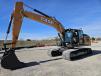 A Case CX220E excavator greets guests as they celebrate Luby Equipment’s grand opening in Fairmont City, Ill.
(CEG photo) 