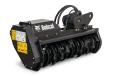 Bobcat offers three models of drum mulchers, the 28DMX, 36DMX and 50DMX, with cutting widths of 28, 36 and 50 in., respectively. (Bobcat photo) 