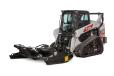 The brush cutter’s high-efficiency, direct-drive AP4 motor maximizes hydraulic horsepower for optimal cutting of tall, thick vegetation, including trees up to 10 in. in diameter. (Bobcat photo) 