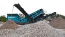 A Powerscreen Chieftan 1400 is utilized for sorting crushed material into various sizes.   (CEG photo)