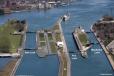 The New Lock at the Soo project is being built in 3 phases.
   (USACE rendering)