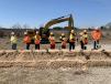 TxDOT and local officials broke ground on the project in March 2022.   (Photo courtesy of TxDOT)