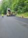 The team paves Blackberry Road.   (Photo courtesy of the town of Dover)