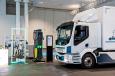 Heavy truck makers, like Volvo, have formed a coalition to support the expansion of zero-emission truck charging infrastructure.   (Adobe Stock Photo)