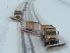 Keeping track of a road’s “paint lines” is the key for snowplow operators.   (Photo courtesy of Iowa DOT)