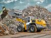The high-performance XPower wheel loaders are highly productive and can handle a wide range of materials including scrap.   (Photo courtesy of Liebherr)