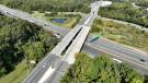 Construction will focus on two flyovers over I-95 and two over SR 896.   (Photo courtesy of DelDOT)