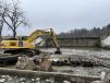 Crews in Cleveland, Ohio, are performing a complete restoration of the Hinkley Lake Dam.   (Photo courtesy of Cleveland Metroparks)
