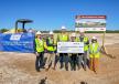 The Uvalde Moving Forward Foundation recently announced it received a $1 million donation as construction for a new Uvalde elementary school has started.   (Photo courtesy of Satterfield & Pontikes Construction)