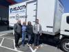 The Velocity Vehicle Group, represented by (L-R) Jim Ross, Jennifer Rhinehart, Kellie De Leon and Danny Ruano.   (CEG photo)