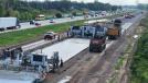 Construction crews are hard at work on the $120 million pavement project along I-94 to improve traffic congestion and road user safety in Minnesota. 
   (Photo courtesy of MnDOT
)