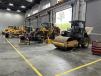 The shop features five large drive-through bays able to accommodate 15 large machines. The facility also has a large wash bay area and additional covered areas to service customers’ machines.
   (CEG photo)