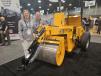 Philicia Chastain (L) and Shannon Chastain of Basic Equipment of Eatonton, Ga., tout the 240VT split vibratory roller tow package.   (CEG photo)