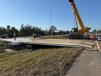 The methodical approach meant it took two days to travel the 50 mi. from port to the plant.   (ALL Crane photo)