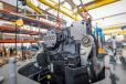 the 10,000th transmission was signed by hand by the ZF workforce.   (Liebherr photo)
