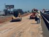 Traffic will be put onto the newly constructed travel lanes so the contractor can proceed with demolishing the old outside lanes and begin the process of rebuilding those.   (LaDODT photo)