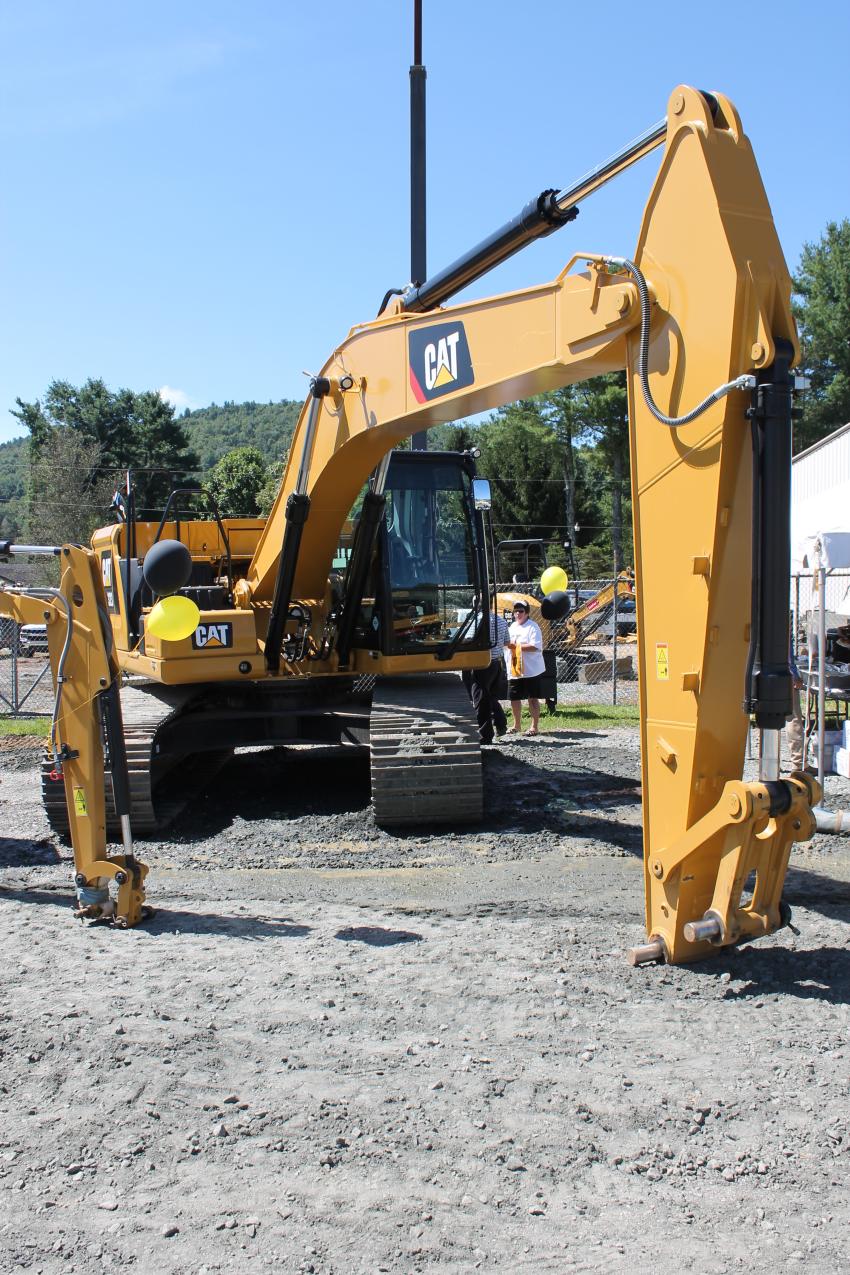 Caterpillar’s 323 excavator is ready for its debut at Carolina Cat.
