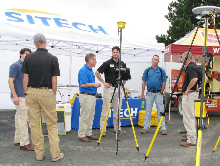 The Sitech South display area was loaded with the latest Trimble products and services for any advanced construction technology need. 
